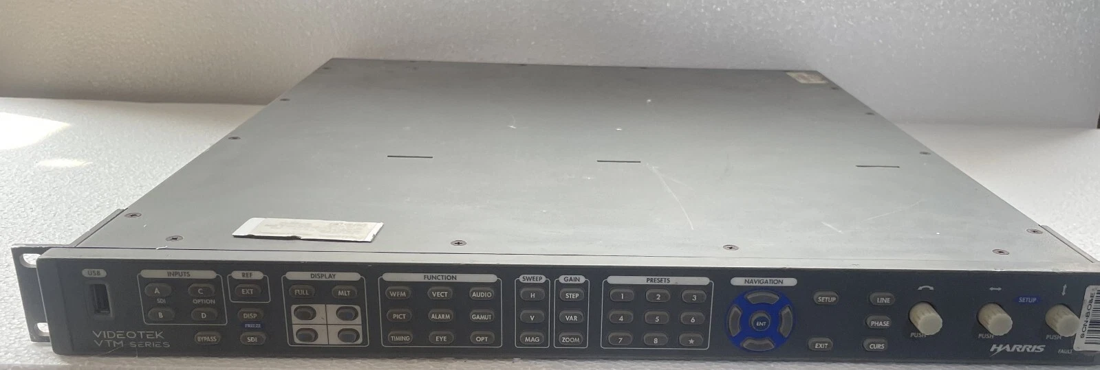 Harris Videotek VTM Series VTM4100PKG-SD / VTM 4100 - Waveform/ Vector Monitor